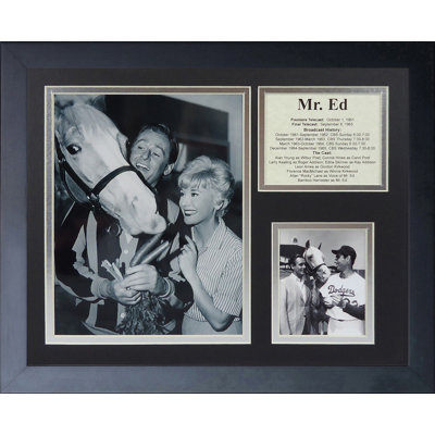Souvenirs encadrée mr. ed