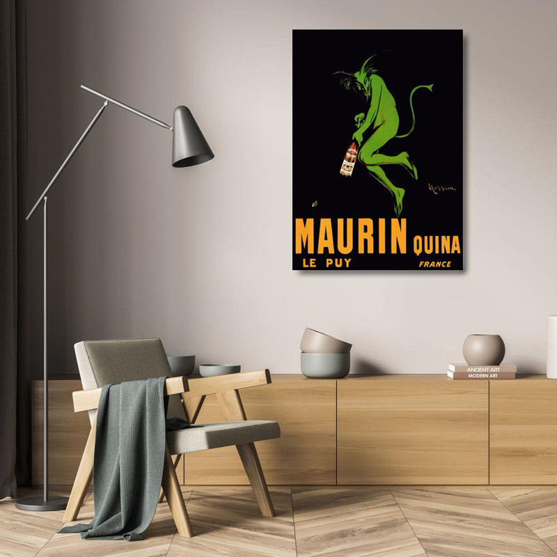 Maurin Quina, 1920, H 24 po x l 17 po