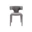 Chaise avec accoudoirs à oreilles Margart-191584410