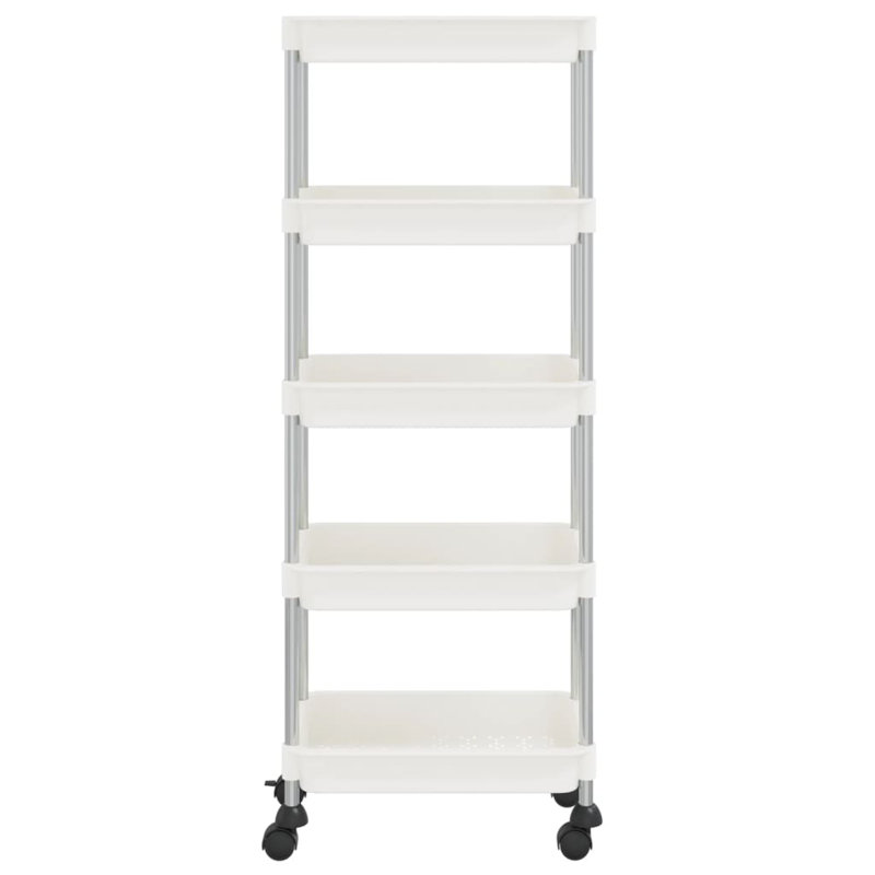 Petillo Kitchen Cart, White