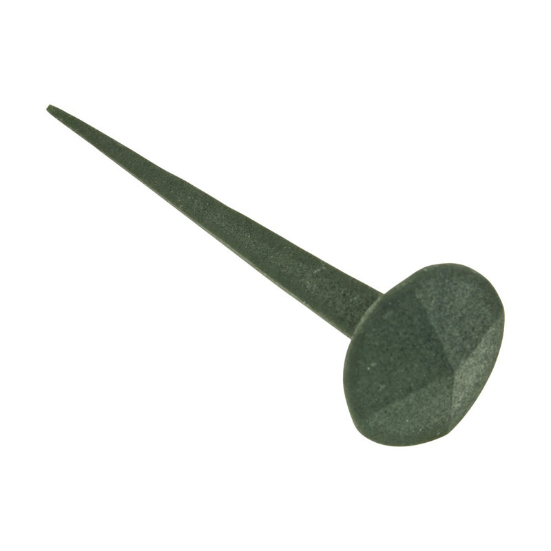Accessoire de porte carrée en fer forgé clavos