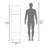 3-Shelf Wardrobe with Mirror and Open Storage-1844654075