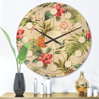 Horloge murale Pineapple