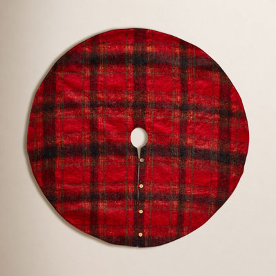 Wool Plaid Tree Skirt