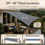 Voile d'ombrage imperméable Amgo Triangle-103519253-103519258
