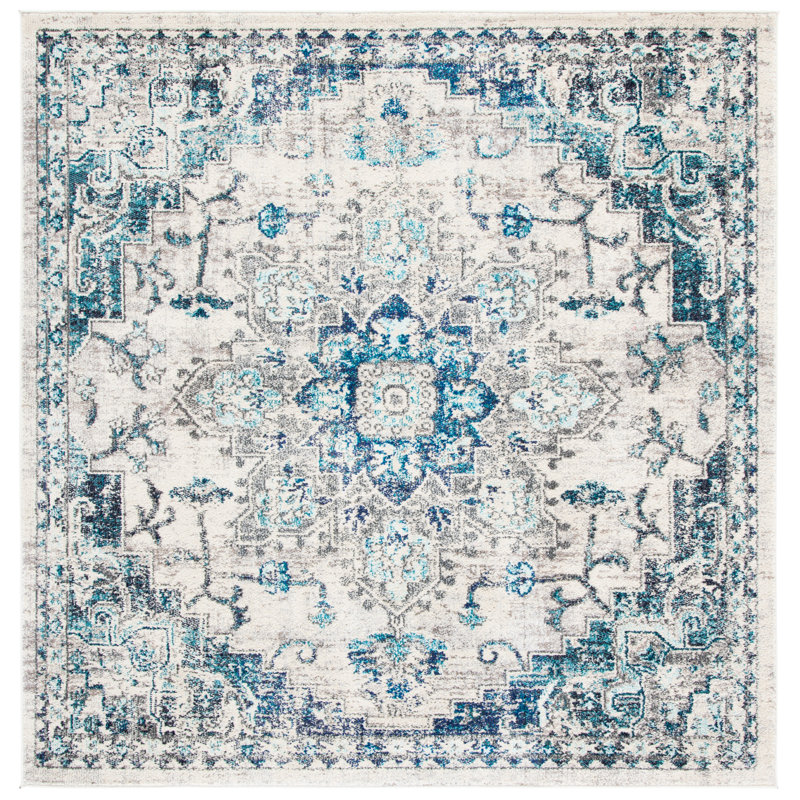 Tapis oriental Yedidalga Performance, Carré 3 pi