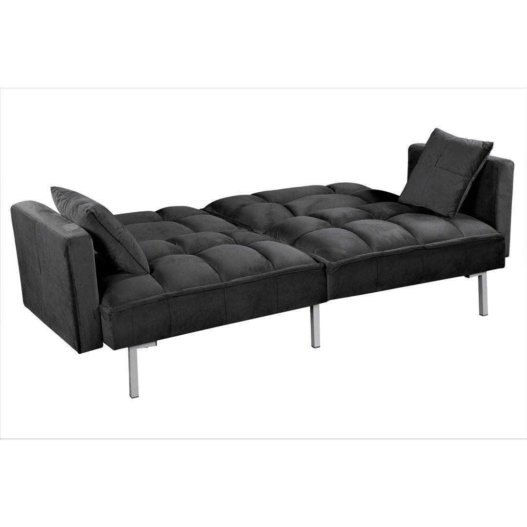 Mackayla 75.6'' Upholstered Convertible Sofa Mercer41 