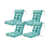 Sea Green Polyester/Polyester Blend