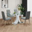 Table en verre de style moderne
