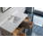 Lunnete 48'' Freestanding Single Bathroom Vanity with Engineered Stone Top