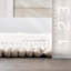 Tapis gris touffeté à la main Cureton-580657705