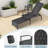 Candiace Outdoor Chaise Lounge