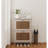 2-Tier Shoe Rack For Entryway - Stable And Spacious Shoe Storage Organizer, Easy Access Design, Holds Up To 12 Pairs