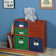 Neldean Storage Organizer Open Bookshelf Set- Half Size Cubes