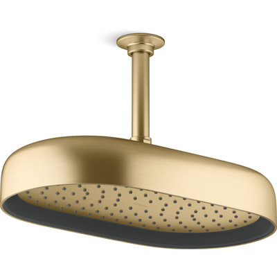 Statement 14" 2.5 GPM Oblong Rainhead