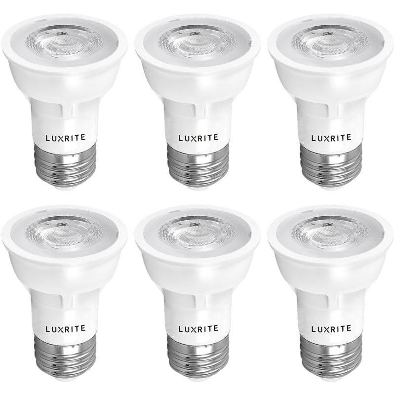 5,5 watts (équivalent de 50 watts), ampoule DEL PAR16, ampoule à intensité variable, culot moyen (standard), 5 000 K