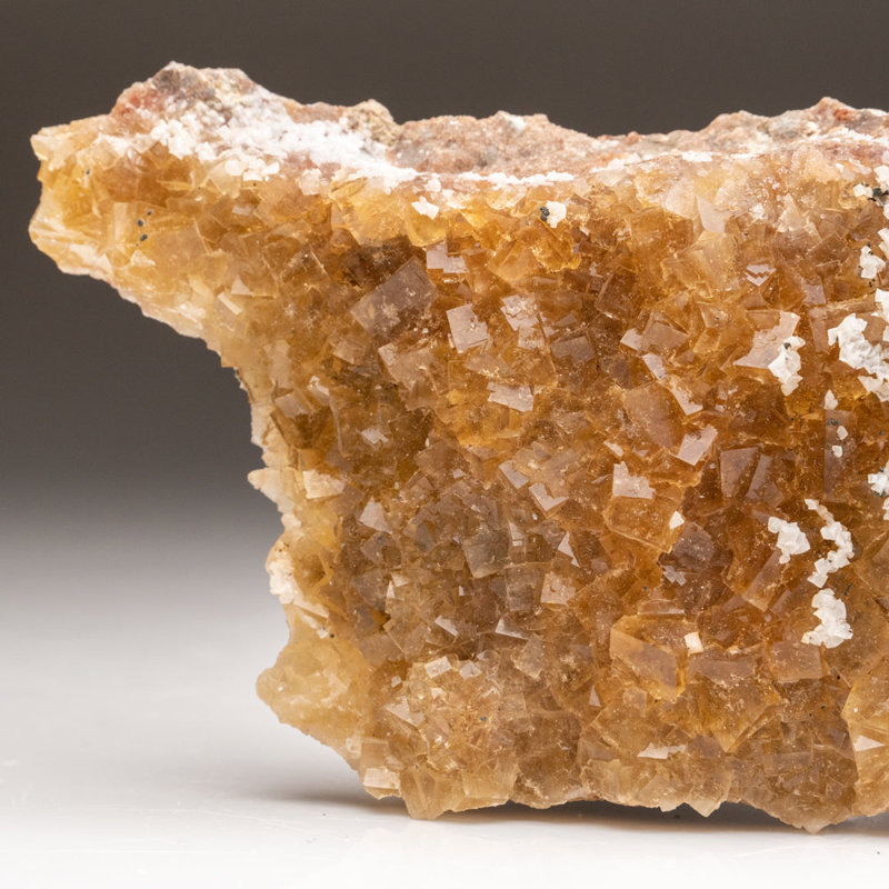 Yellow Fluorite From Moscona Mine, Villabona District, Asturias, Spain