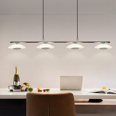 - Light Stainless Steel LED Pendant