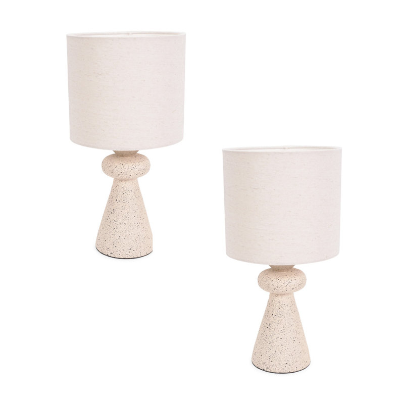 Croasmun Resin Table Lamp, Yes