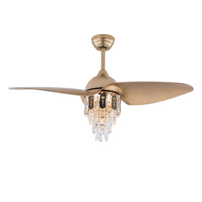 Frann 48'' Ceiling Fan with LED Lights