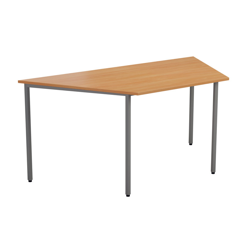 Buariki 160cm Trapezoidal Conference Table, Beech