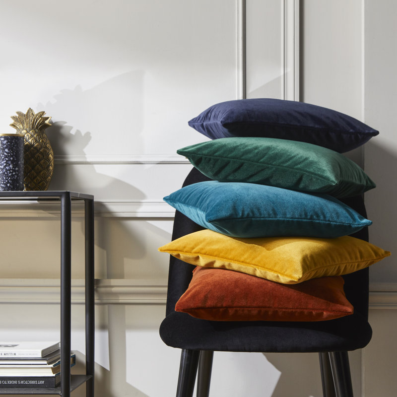 Mcfadden Square Cushion Cover, Mid Green