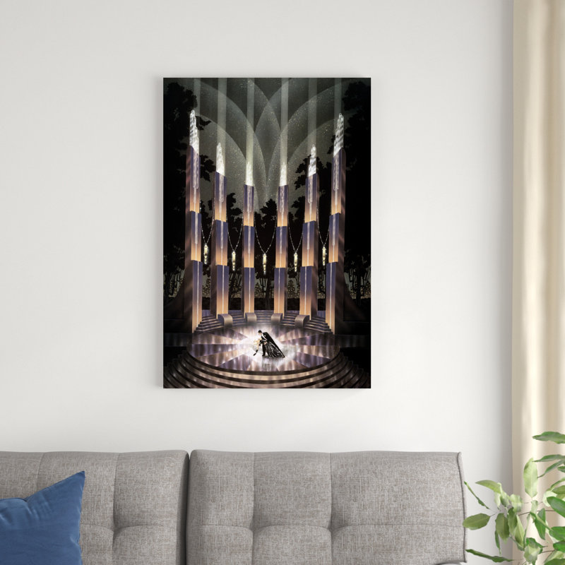 " Nocturne " by Robert Hoppe, 36" H x 24" W x 1.25" D