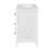 30'' Bathroom Vanity With Ceramic Sink Combo, Free Standing Single Vanity Set With 3 Drawers,  Wood Frame Bathroom Storage Cabinet, White-2018382378