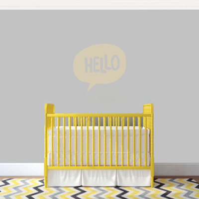 Text & Numbers Non-Wall Damaging Wall Decal