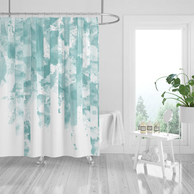 Stalvey Abstract Shower Curtain