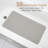  Extra Long Cushioned Bath Mat in Light Grey-1866606919