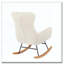 Fauteuil à bascule Teddy