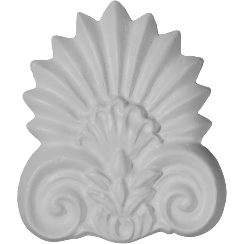 Primed Polyurethane Architectural Center Onlay, 5-1/8" x 3-7/8"