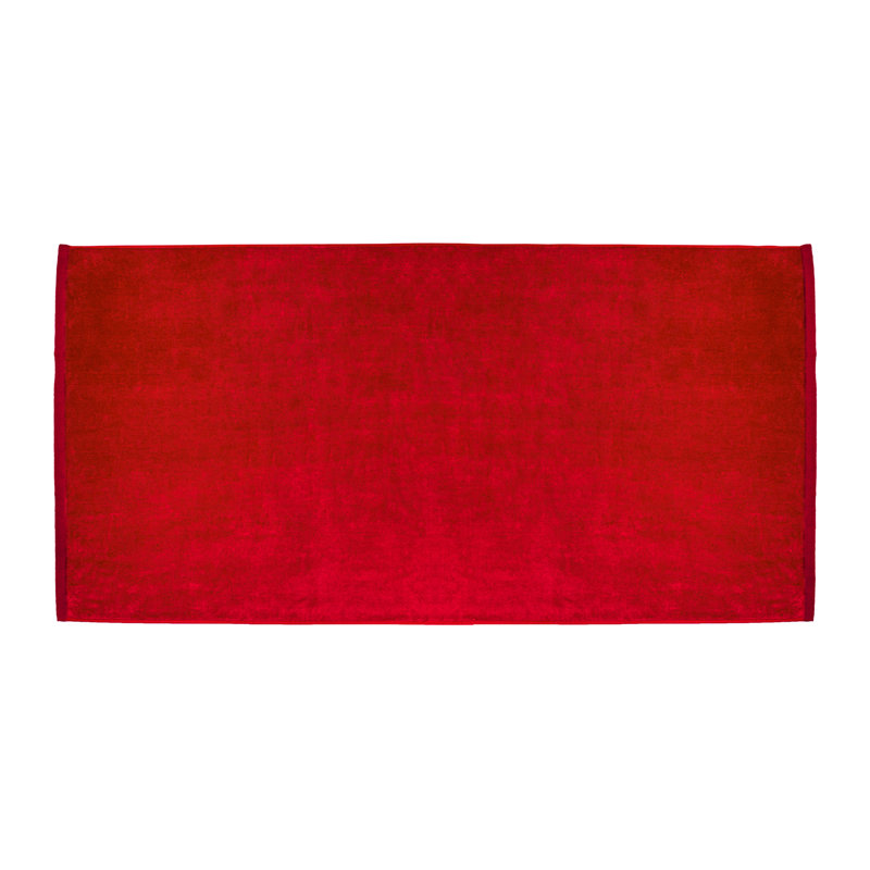 Serviette de plage Nayel, Rouge