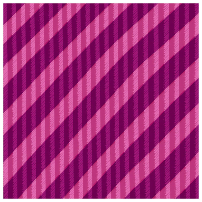 Édredon rose à rayures diagonales mauves, Simple extra long