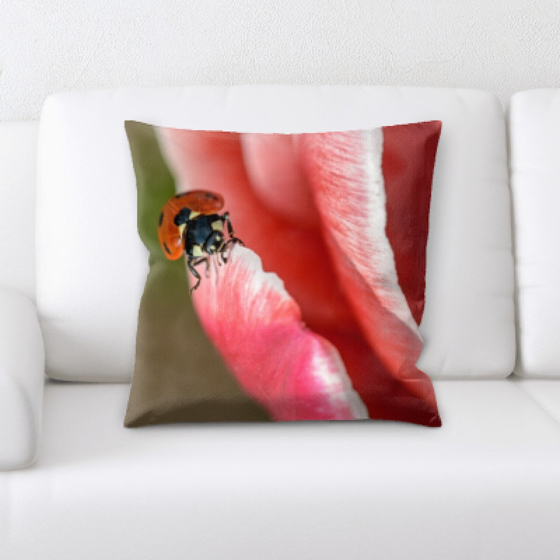 Microsuede Throw Pillow