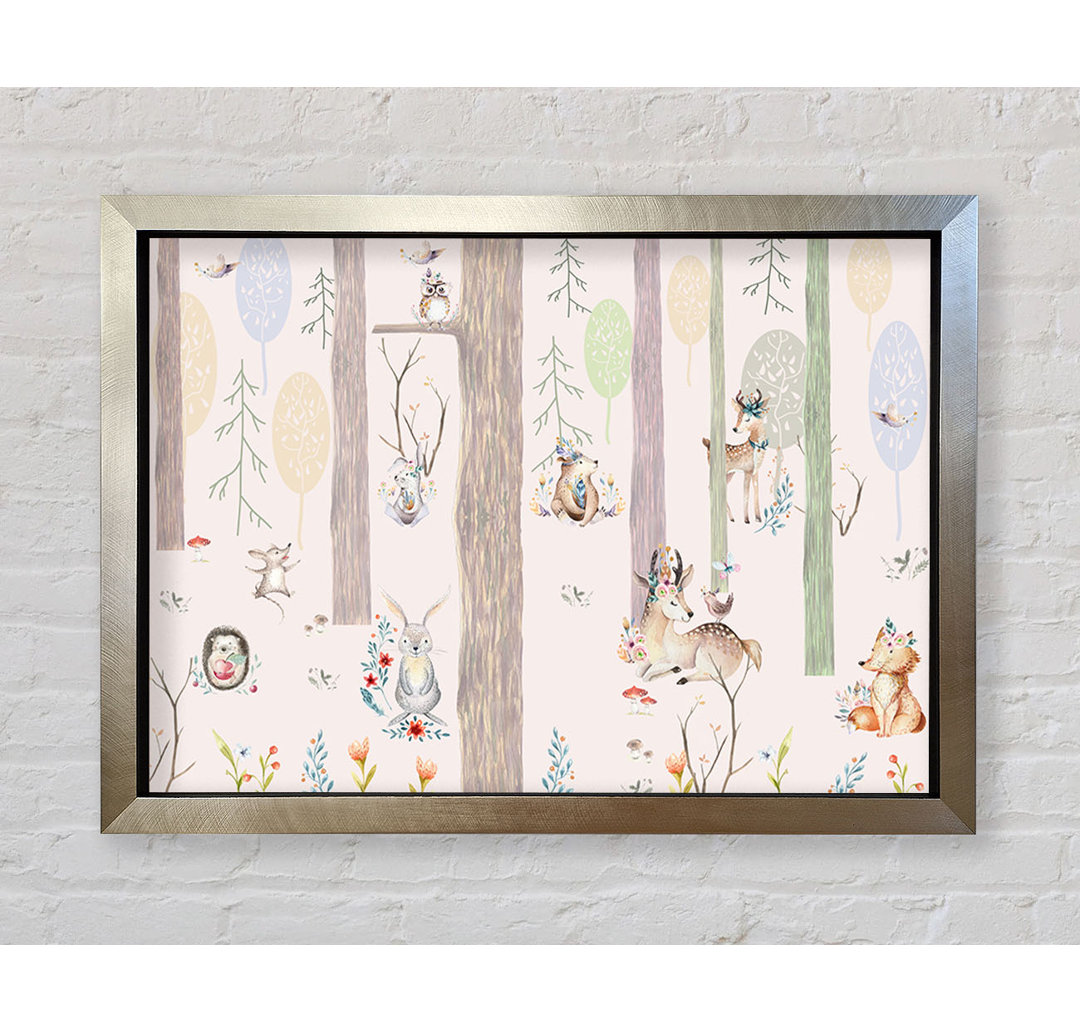 The Little Woodland Scene - Einzelner Bilderrahmen Kunstdrucke