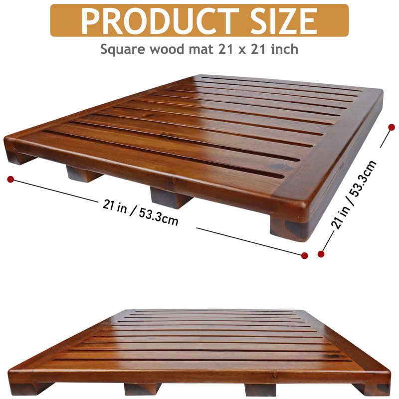 Non-Slip Rectangle Bath Mat