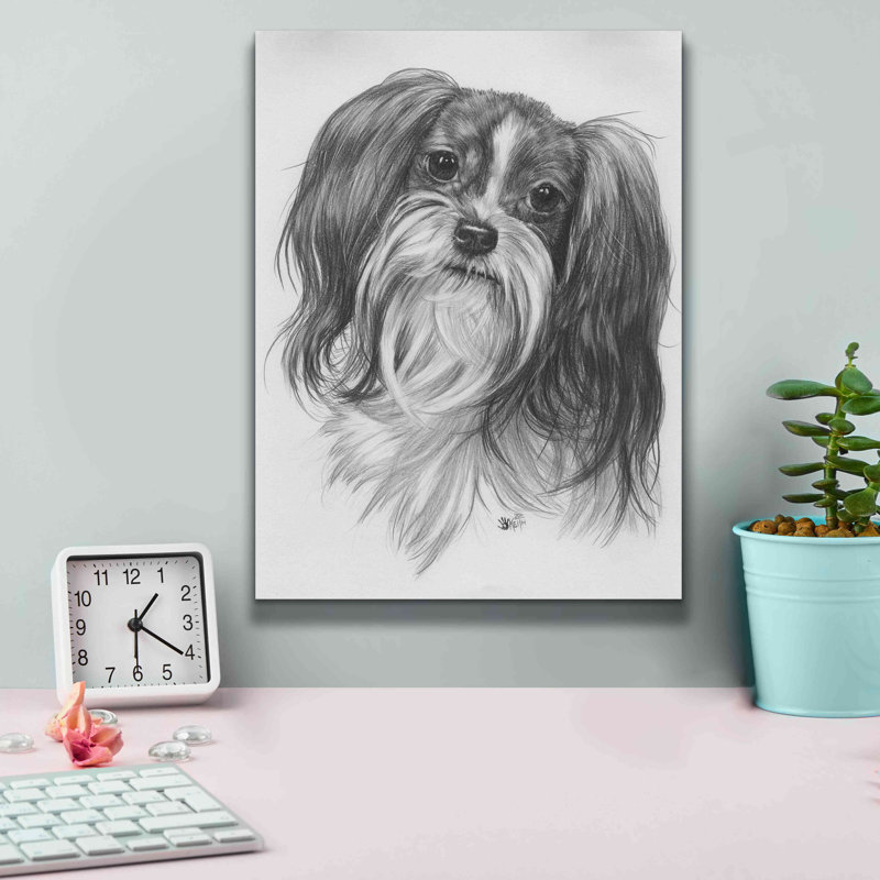 «Miki» par Barbara Keith - reproduction d'art sur toile tendue