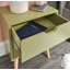 Lalani 40cm W Solid + Manufactured Wood Bedside Table-60432069