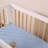 Dewdrop Muslin Mini Crib Sheet