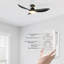 Ventilateur de plafond avec lumières DEL Dyonne-1586602904