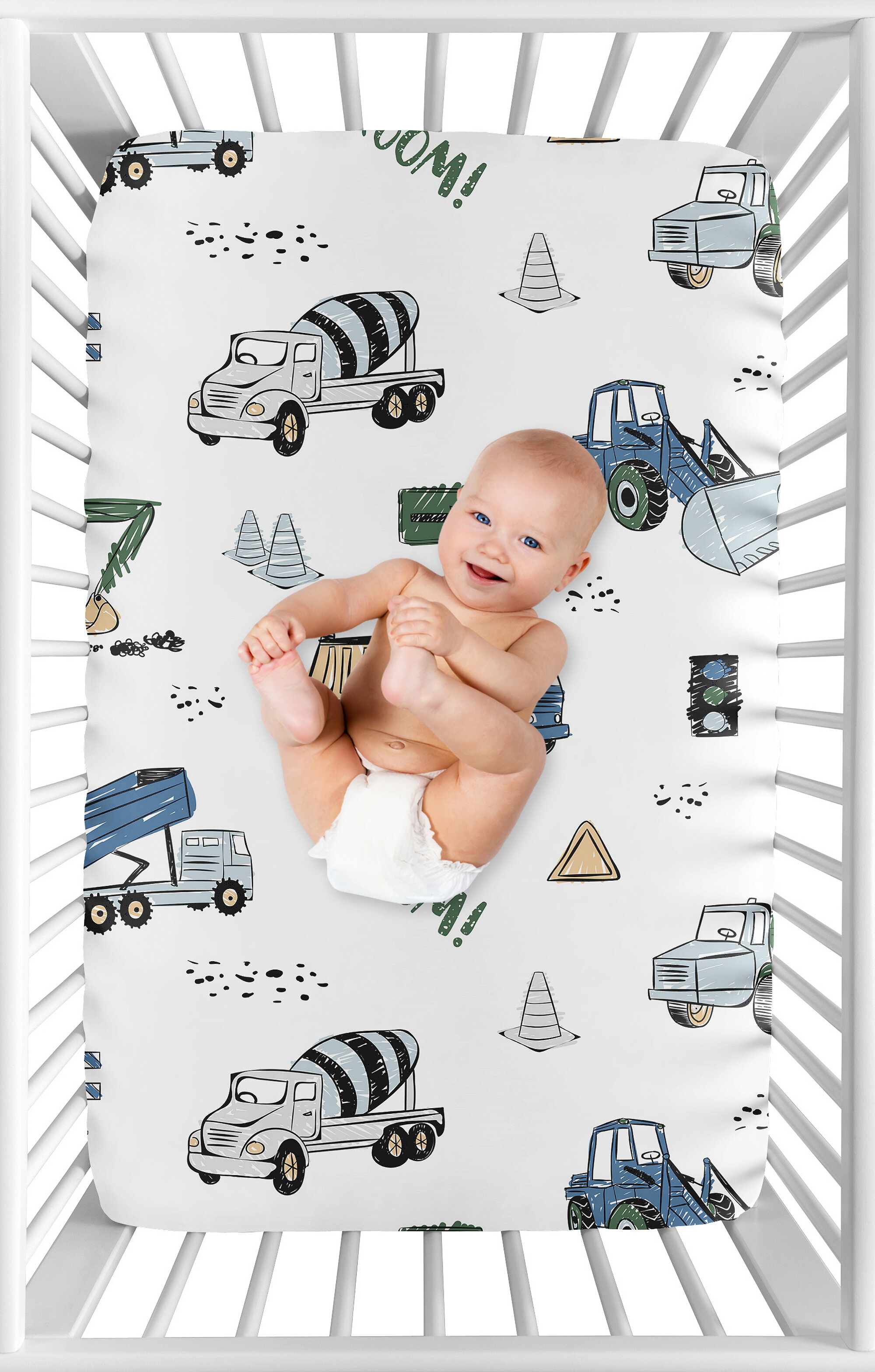 Construction truck crib sheets sale