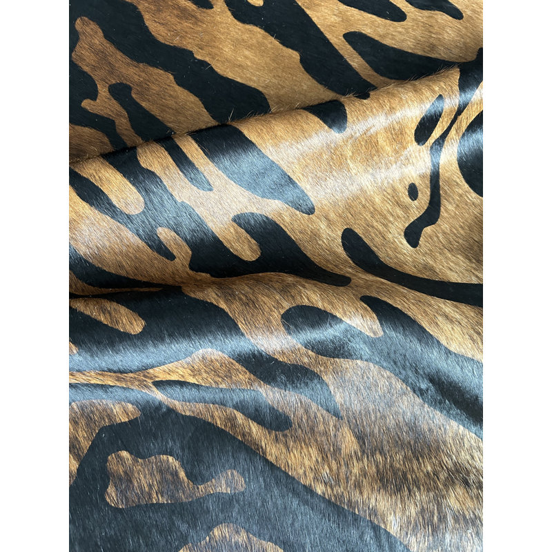 Tapis en peau de vache Brindle