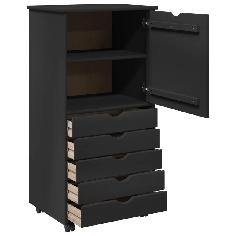 File Cabinet, Black