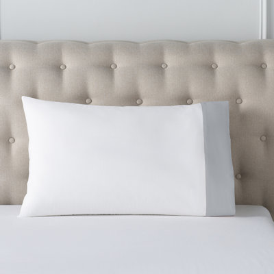 Mandalay Linen Cuff Percale Pillowcases