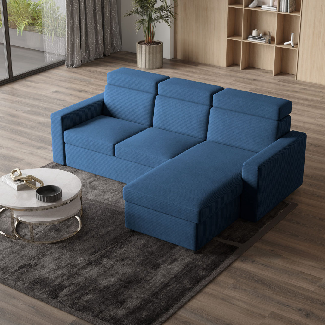 Ecksofa Sharray mit Bettfunktion