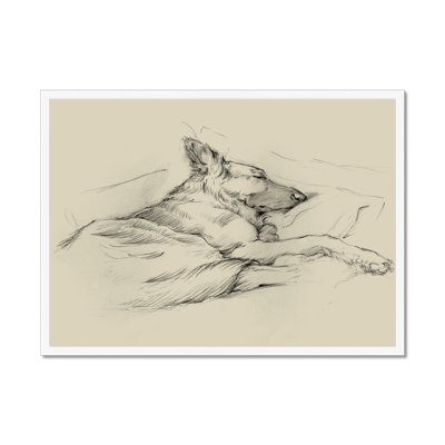 Dog Days IV 1 Piece Wall Art