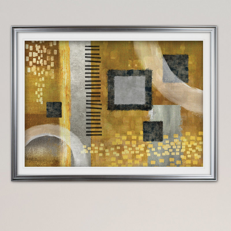 Sonate - reproduction de cadre photo, Argent, H 30 po x l 40 po x P 1,5 po