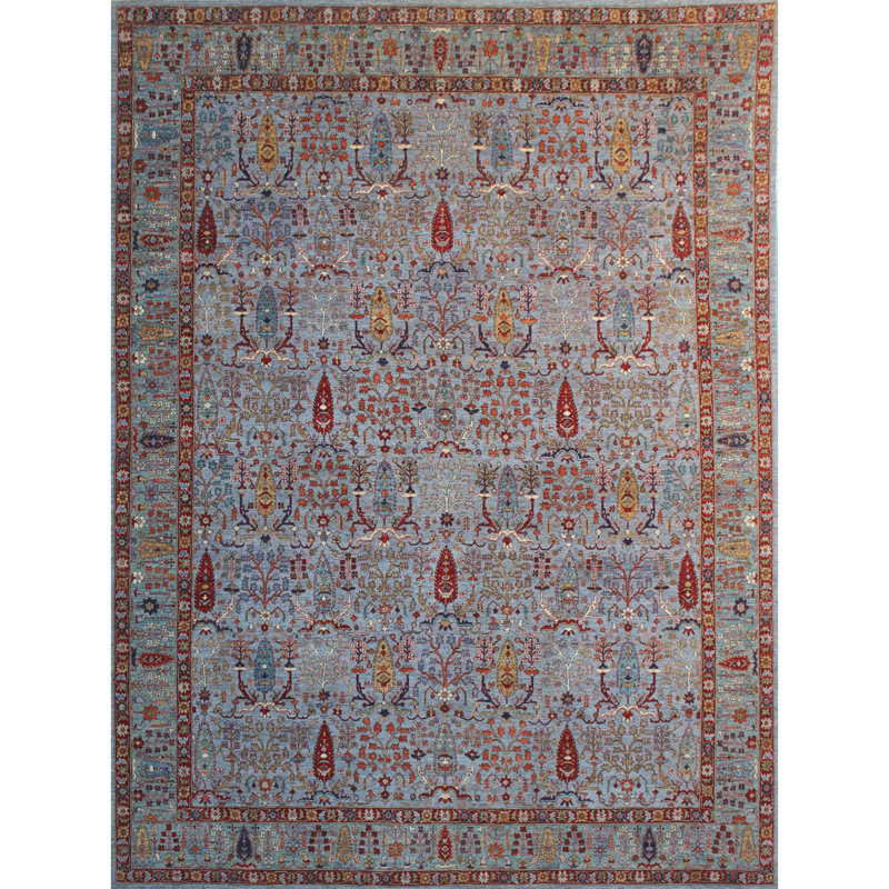 One-of-a-Kind 12'4" X 15' Hand Knotted Area Rug
